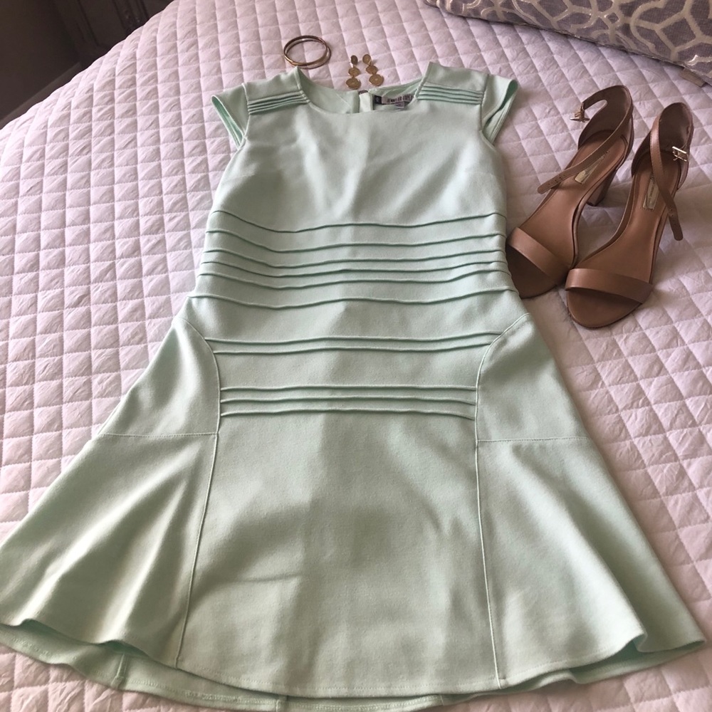 Mint green J-Lo dress